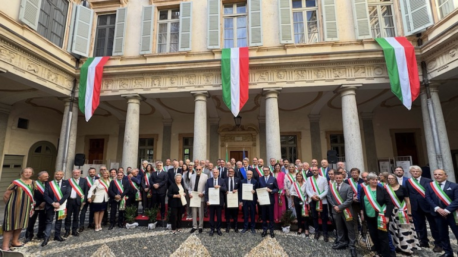 A Palazzo Natta conferite le onorificenze al Merito della Repubblica Italiana